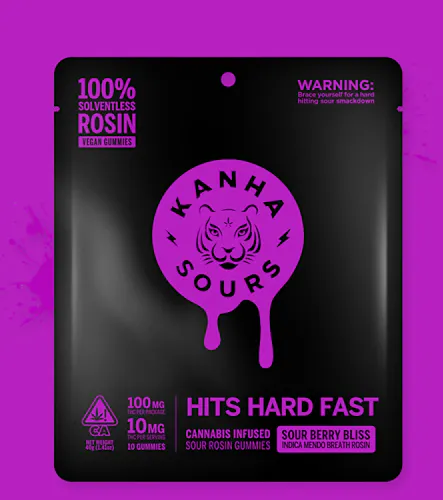 Sour Berry Bliss Rosin Sours Gummies 10-pack-1