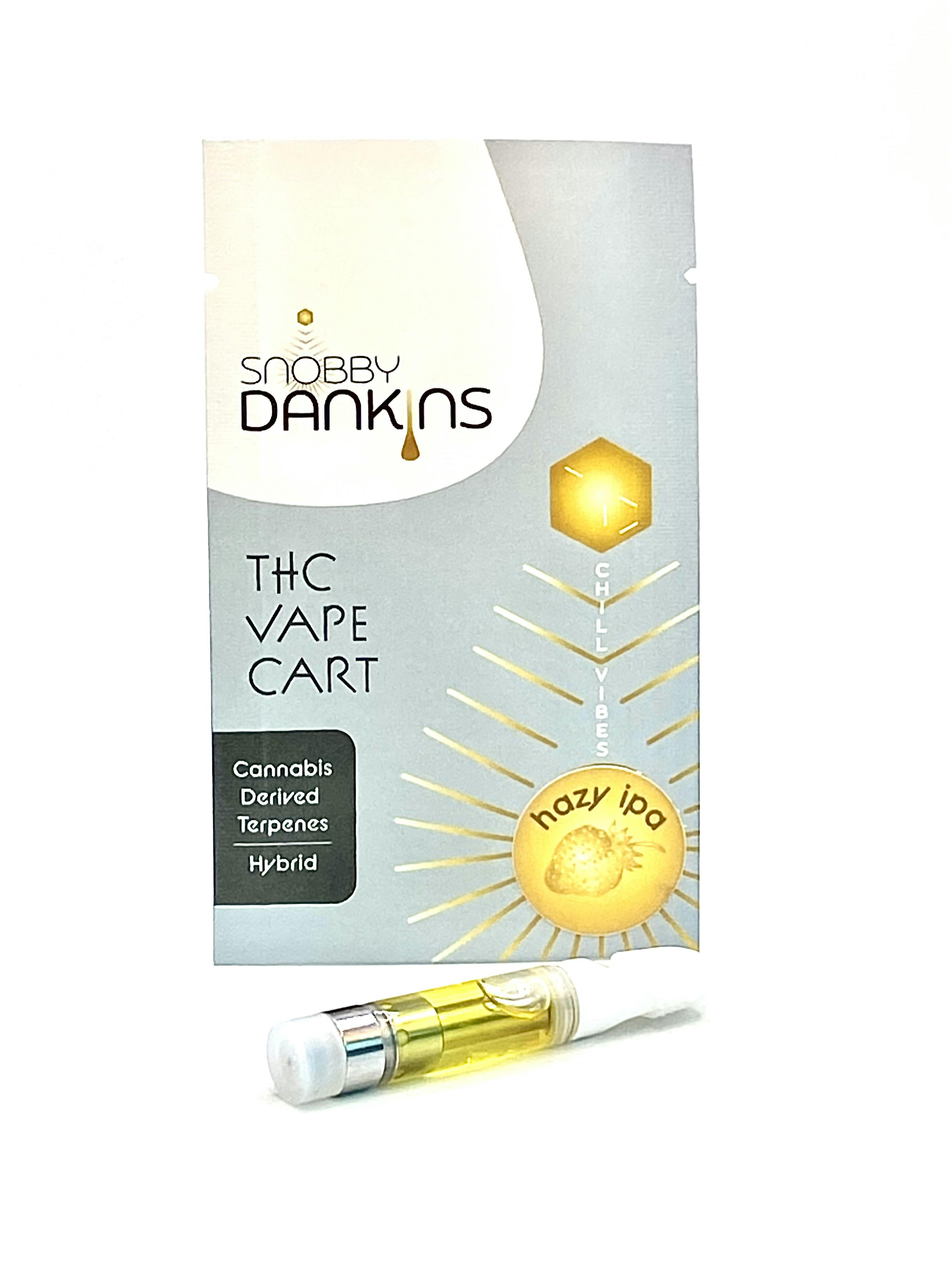 Snobby Dankins Hazy IPA Full Spectrum Cartridge Just Breathe.