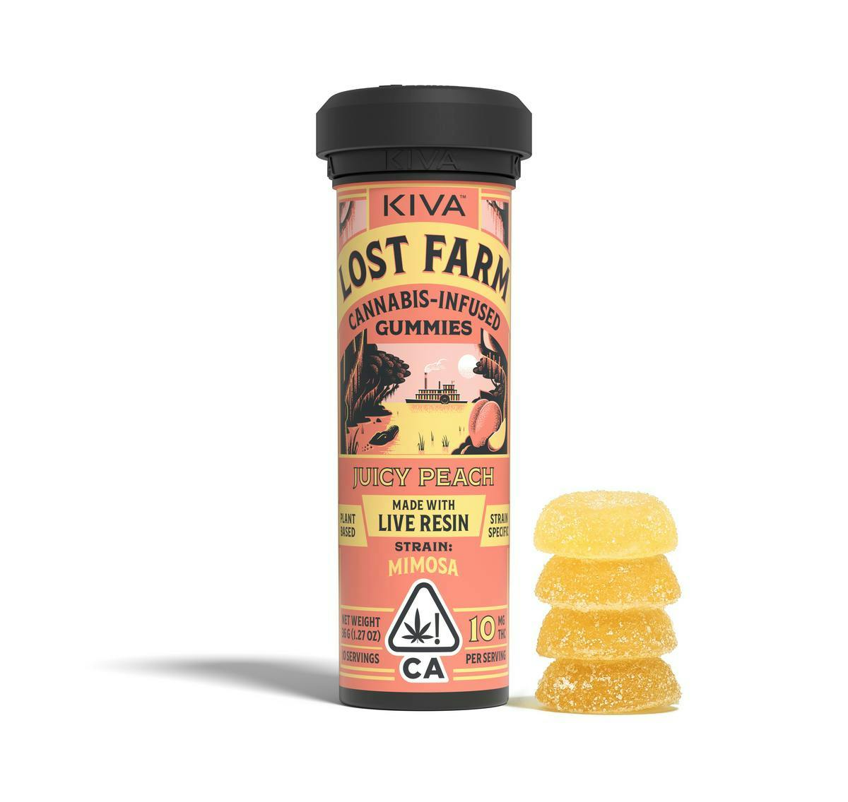 Product: LOST FARM | JUICY PEACH  X MIMOSA | LIVE RESIN | 200MG