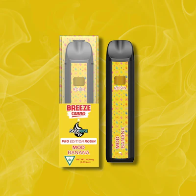 Breeze Pro x SkunkHouse - 1g Rosin Disposable - Mod Banana - DISPOSABLES by BREEZE Canna at King of Budz