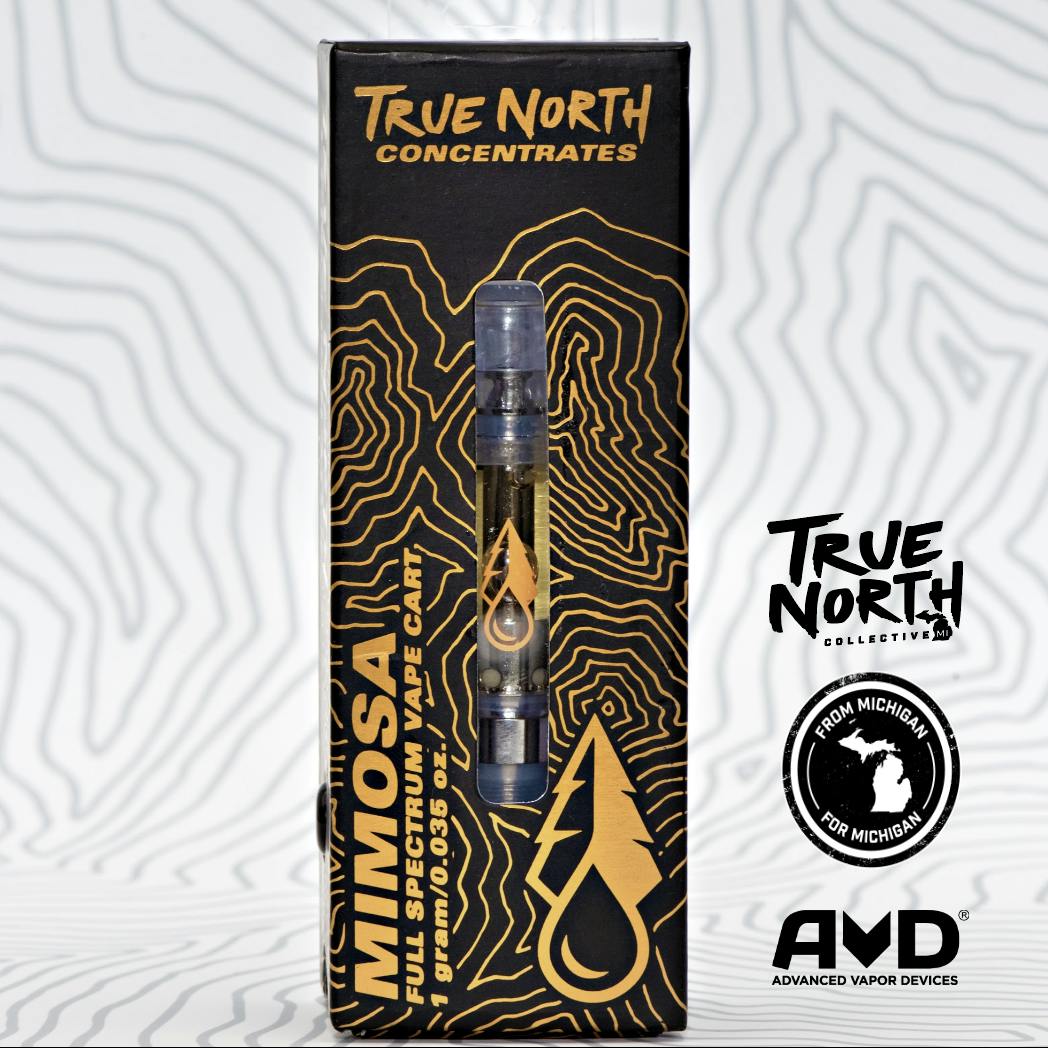 Product: True North Cartridges | Mimosa Full Spectrum Cartridge | 1g