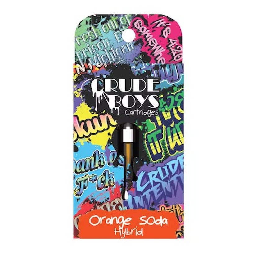Crude Boys Cartridge | Orange Soda (Hybrid)