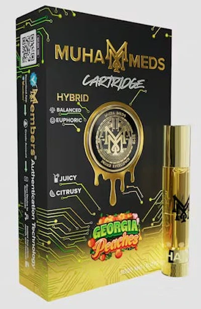 Muha Meds - 2g Cart - Georgia Peaches