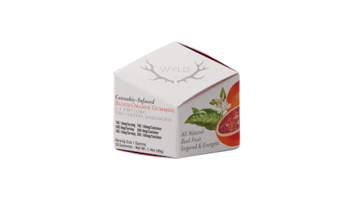 Blood Orange 1:1 CBC Sativa Enhanced Gummies-1