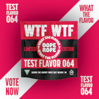 DOPE ROPE WTF | Test Flavor 064 | 200MG | LIMITED EDITION - product image at King of Budz