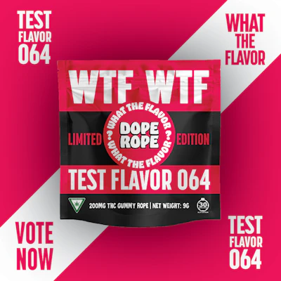 DOPE ROPE WTF | Test Flavor 064 | 200MG | LIMITED EDITION - EDIBLES by Gummy Demarco at King of Budz