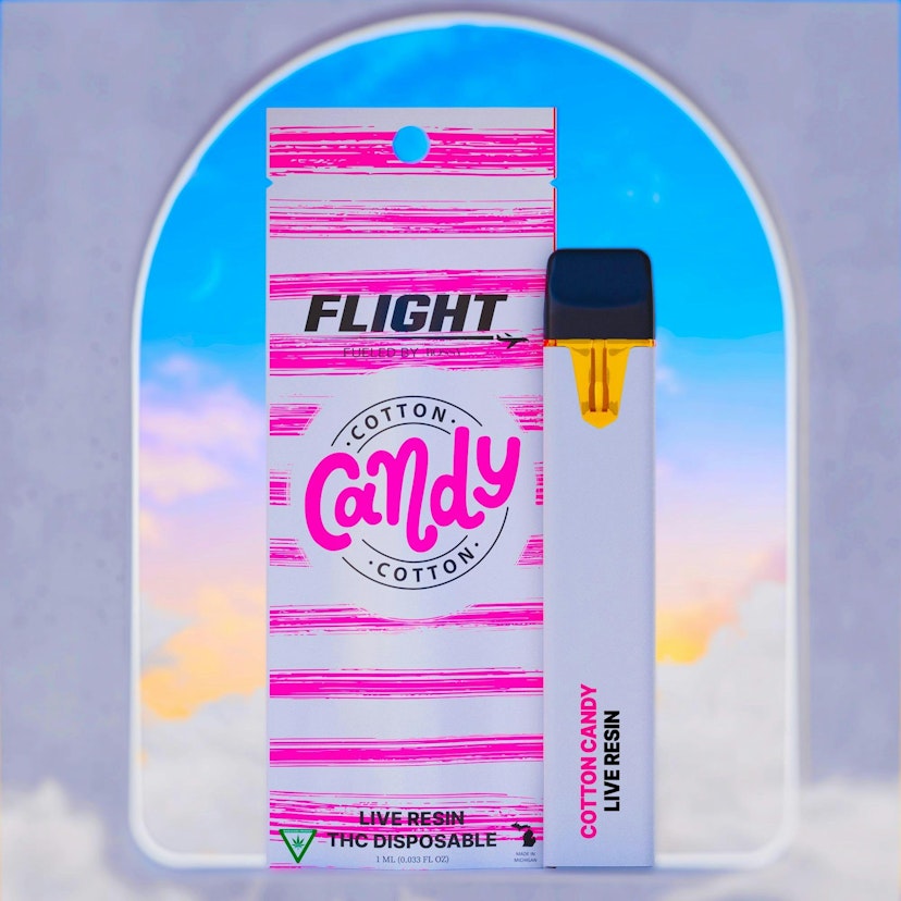 Flight - Cotton Candy Live Resin Disposable