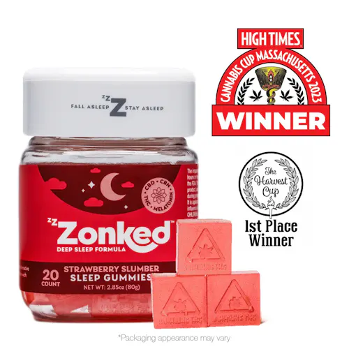 Strawberry Slumber 1:1:1 Sleep Gummies 20-Pack-active