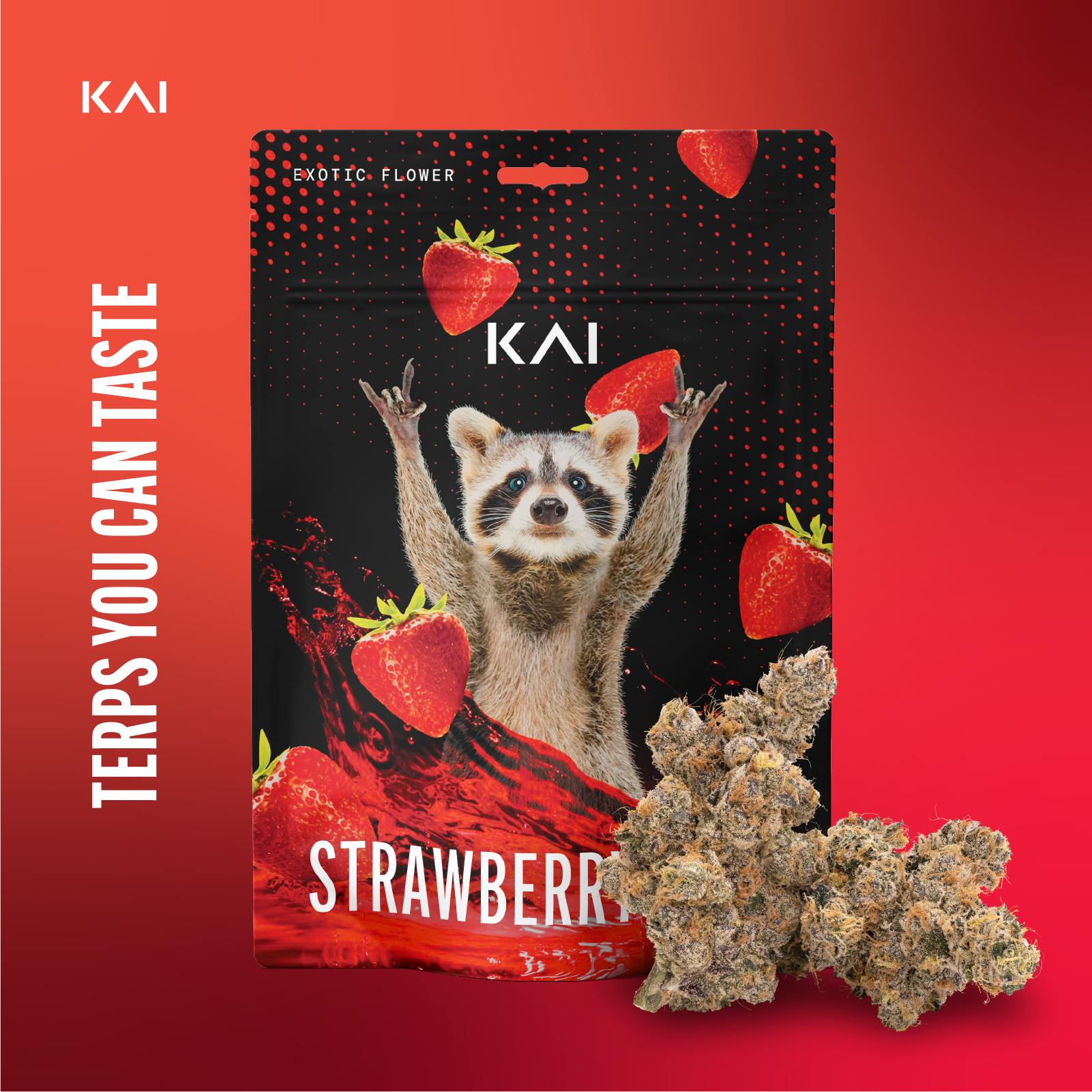 Kai - 3.5g Prepack - Strawberry Gary