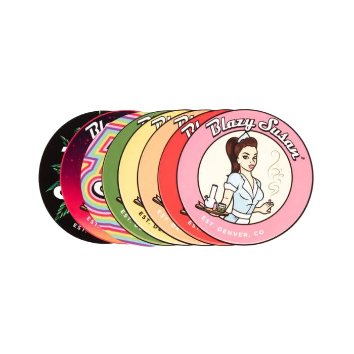 Blazy susan - round silicone dab mats