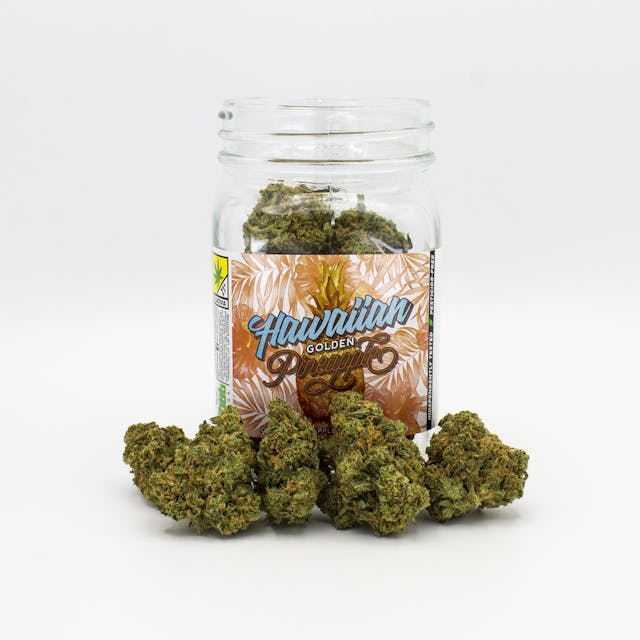 Golden Pineapple x Puna Butter - (Flavors: Citrus, Sweet & Gassy), (Effects: Motivation, Creative & Uplifting), (Aromas: Pungent, Citrus & Earthy)
