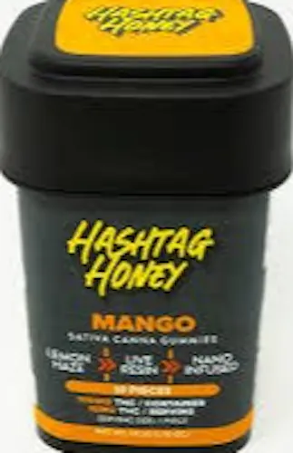 Mango 100mg Live Resin Gummies-1