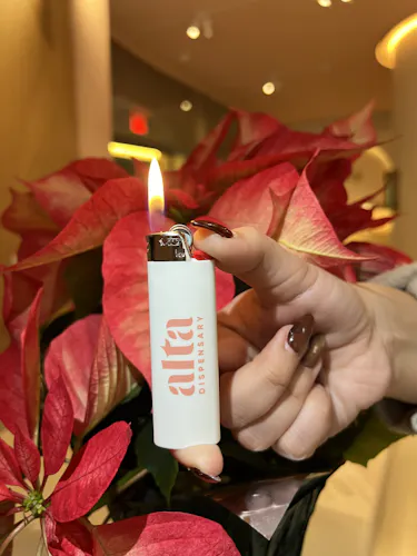 Alta | Bic Lighter | White-active