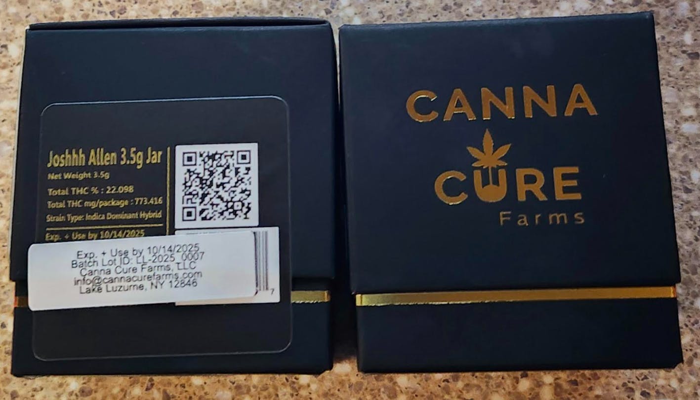 Joshhh Allen Indica Dominant | Canna Cure
