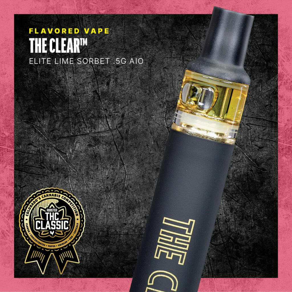 The Clear OG LX Elite Disposable Cartridge Distillate