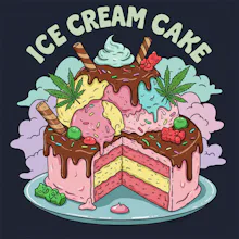 DELI - Ice Cream Cake - FLOWER by Sinse Green Acres at King of Budz