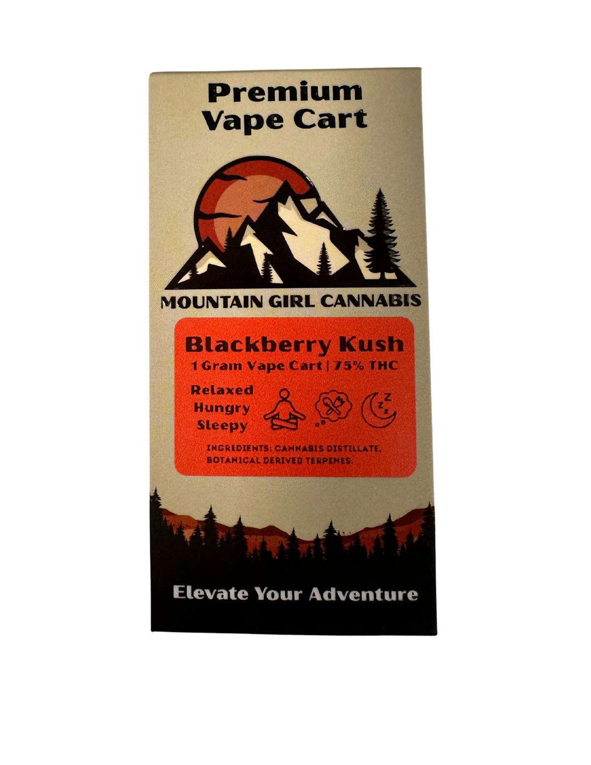 Image of Blackberry Kush | 1g Cartridge