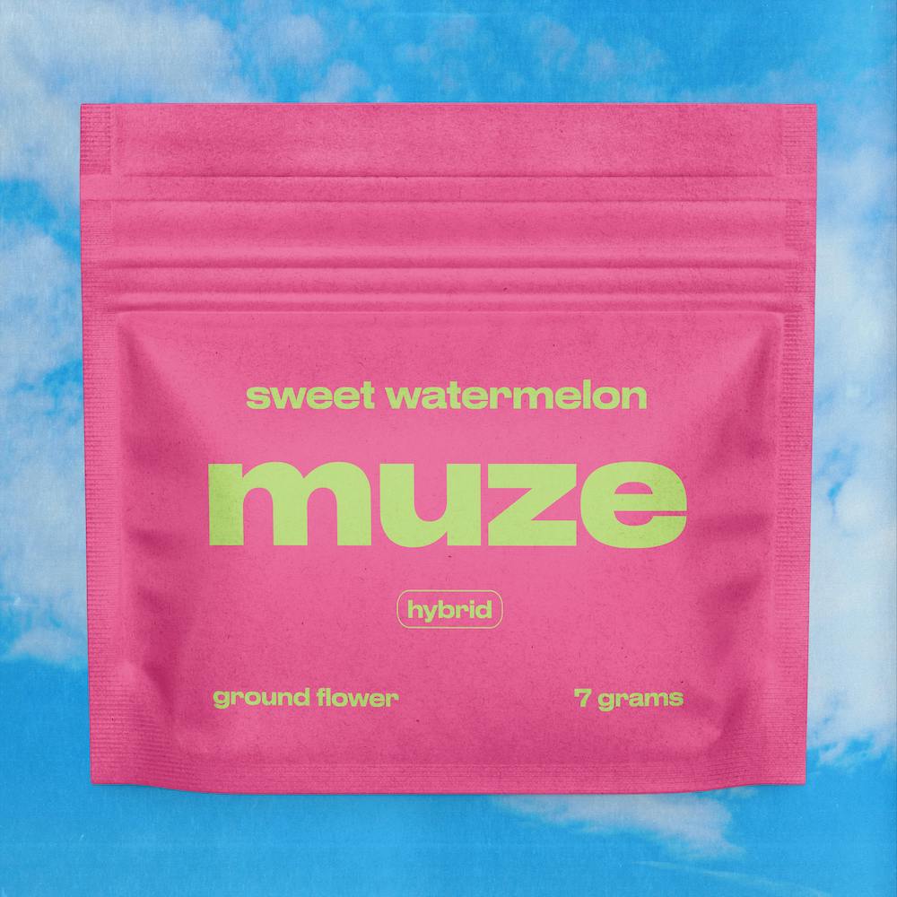 muze - Flavored Ground Flower 7g - Sweet Watermelon