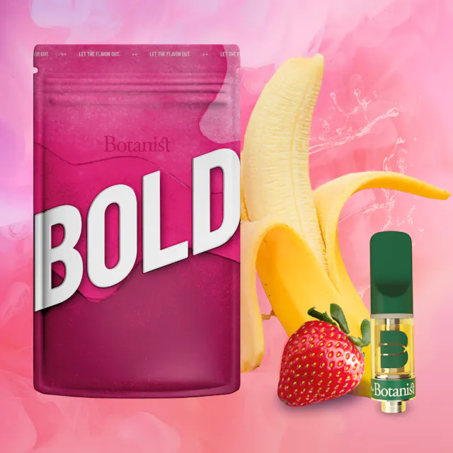 The Botanist BOLD Vape Cart Banana Berry 1g (sativa, cartridges)