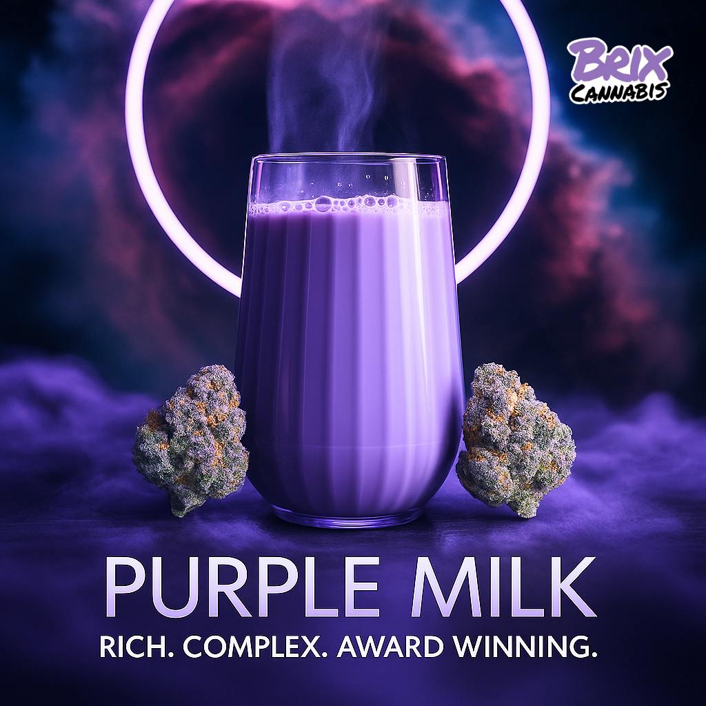 Purple Milk Whole Flower T29.23 (00395) | Still River Wellness