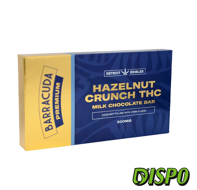 Barracuda - Hazelnut Crunch 200mg Bar