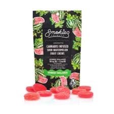 Photo of Smokiez – Sour Watermelon Hybrid Fruit Chews – 100mg