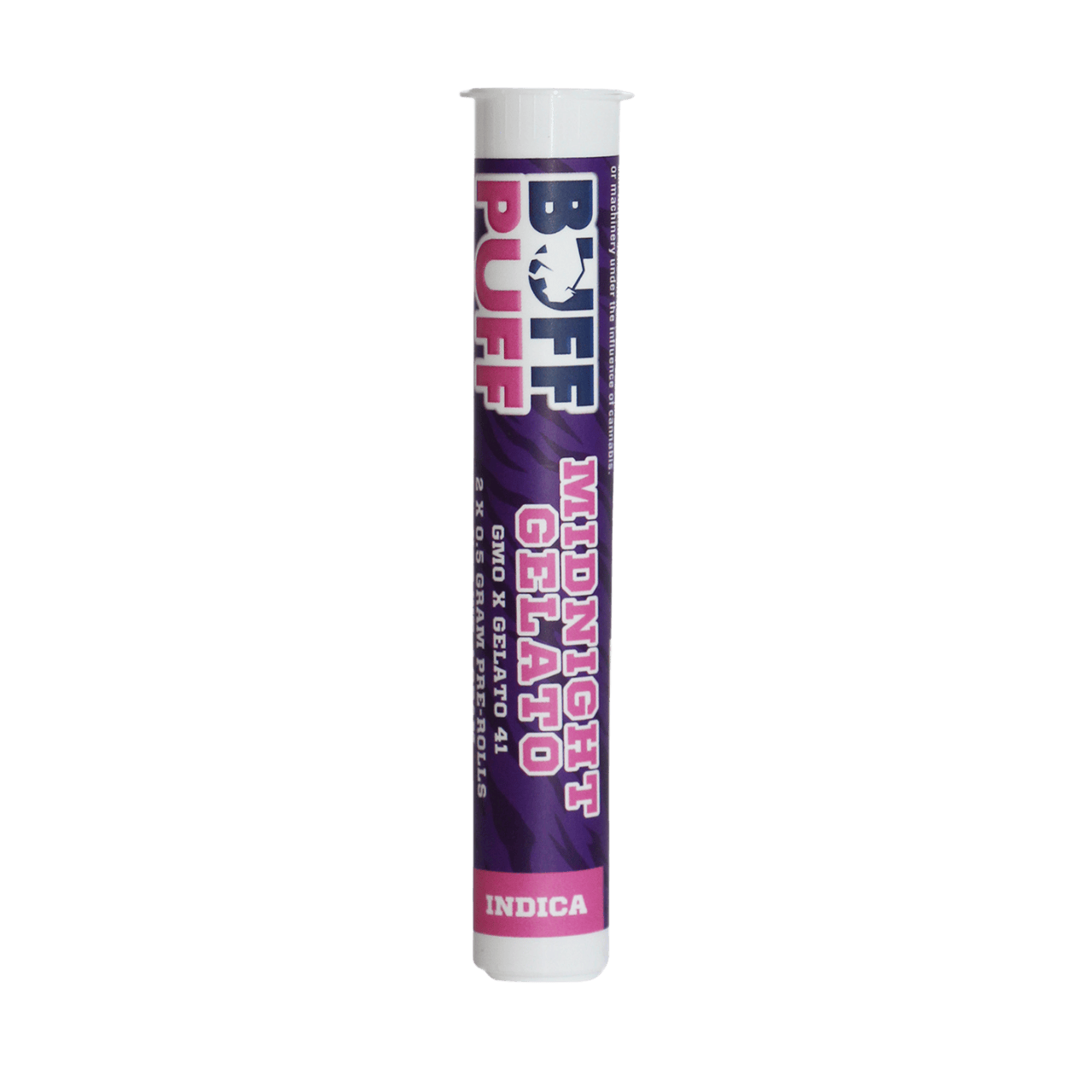 Buff Puff - 2 Pack .5g Prerolls - Midnight Gelato