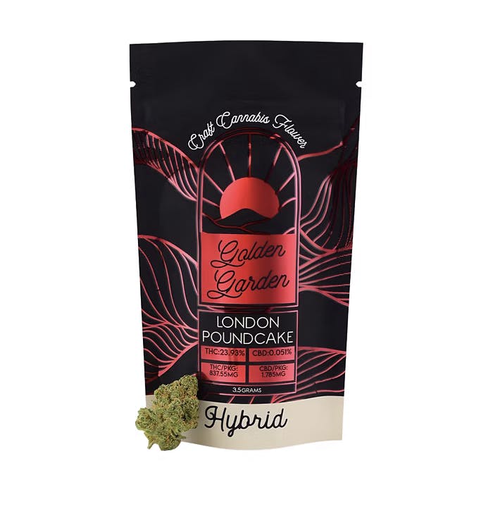 Golden Garden | London Pound Cake Flower