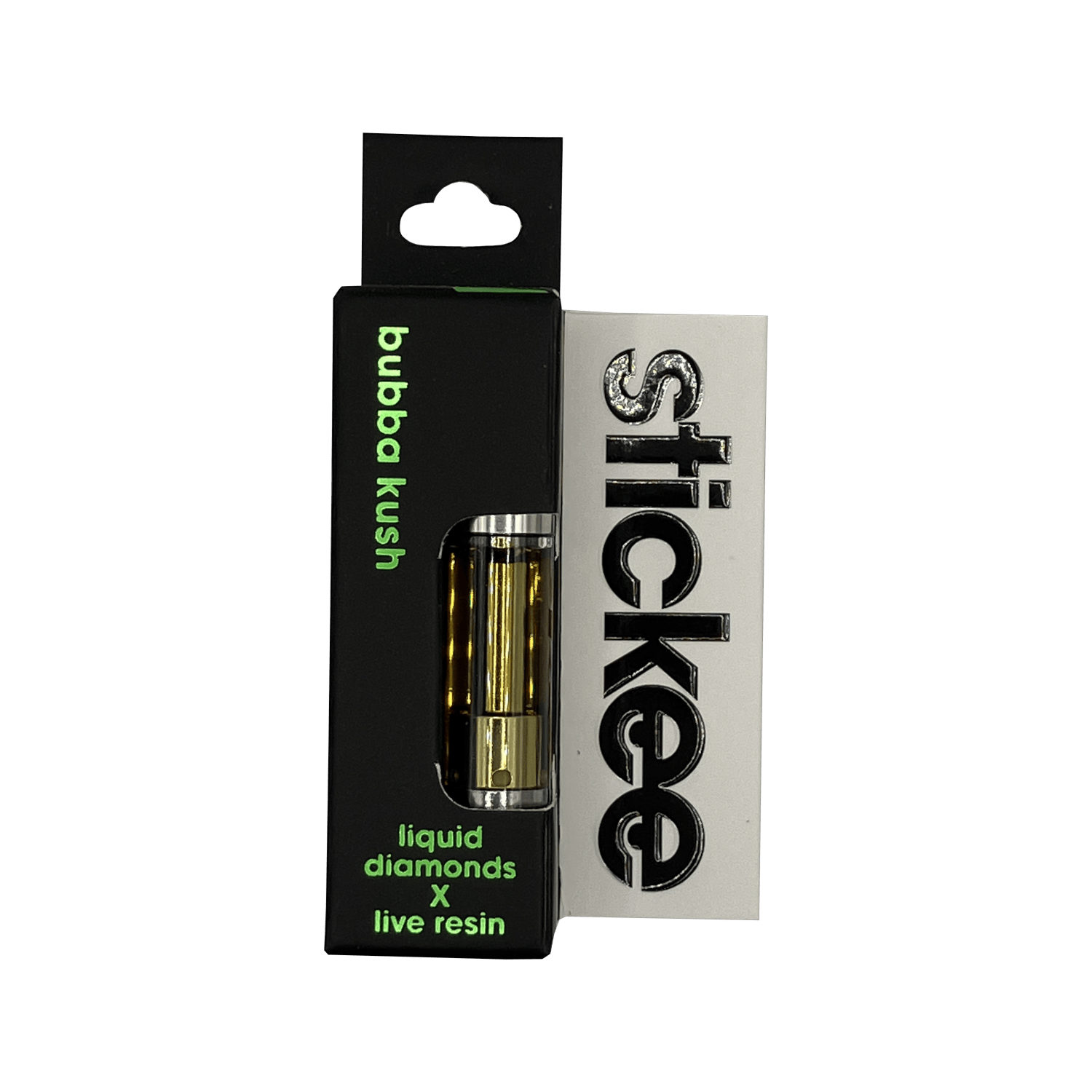 Product: Stickee | Live Resin x Liquid Diamond Vape Cart - 1g - Bubba Kush