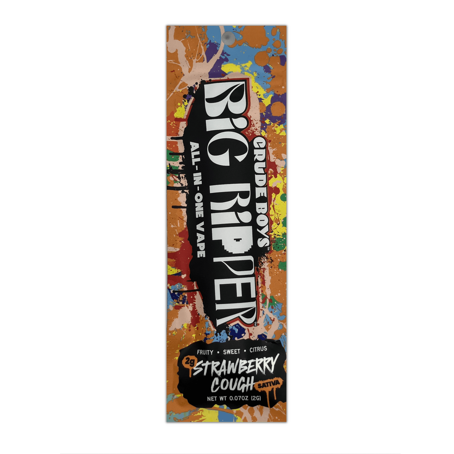 Product: Crude Boys | Disposable Vape - 2g - Strawberry Cough (Sativa)