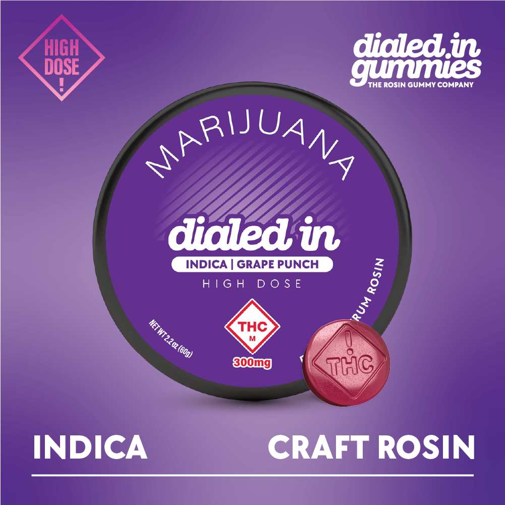 Dialed In 300mg Grape Punch -