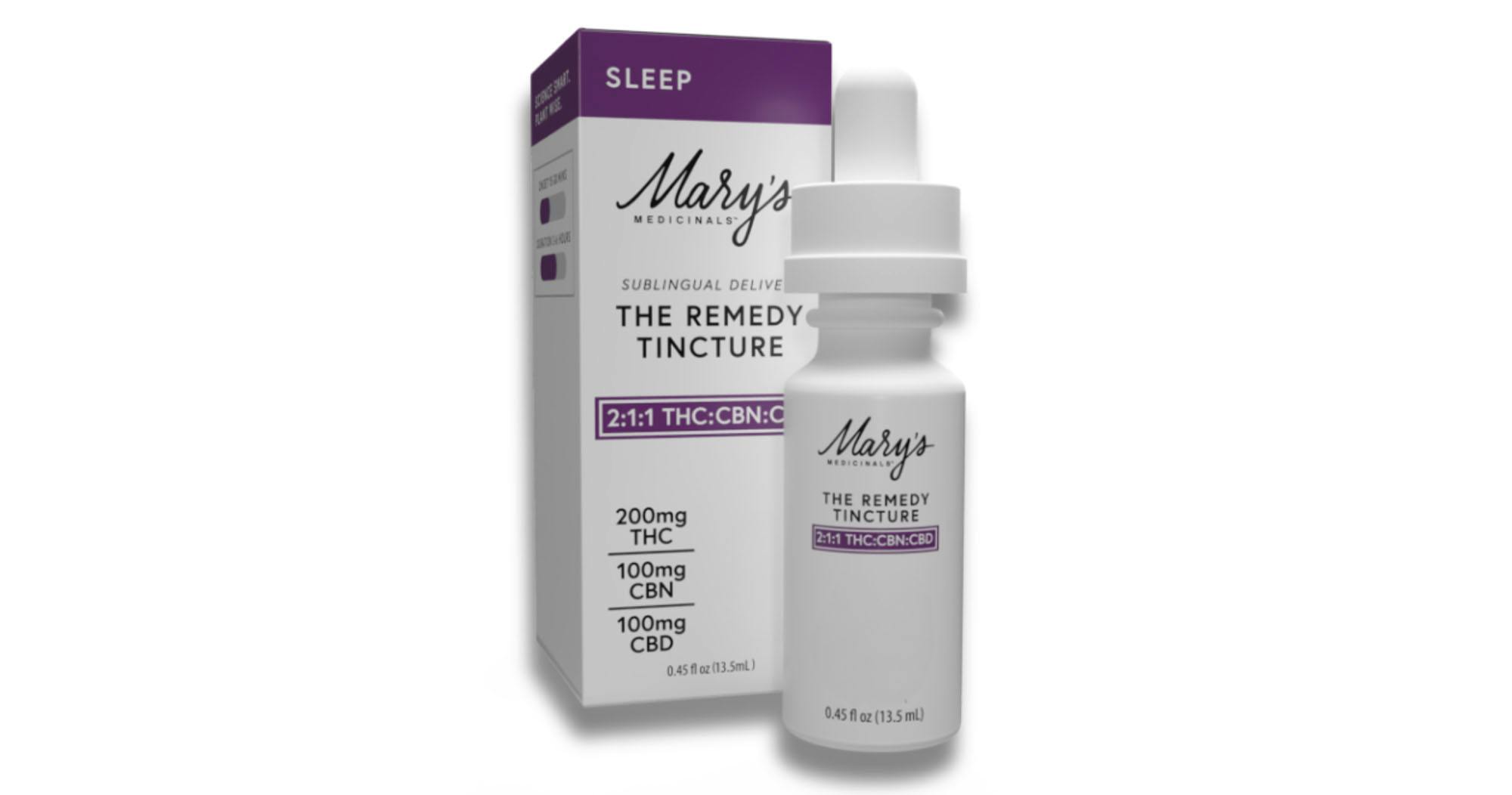 Product: MARYS MEDICINALS | SLEEP REMEDY - SUBLINGUAL TINCTURE OILS 2:1:1 THC:CBD:CBN | 200MG