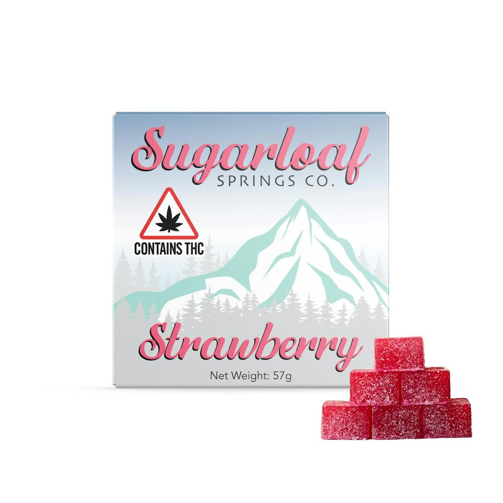 Product Strawberry Nano Gummies | Edibles | 100mg