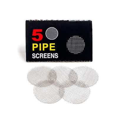 Product: High Mountain Imports | Silver Pipe Screens | 5pk