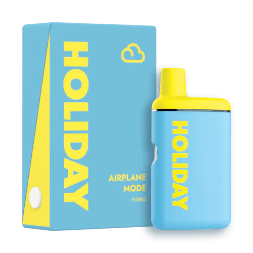 Airplane Mode (H) – Disposable Vape (2:1) (THC:CBG) (1g)- Holiday-active