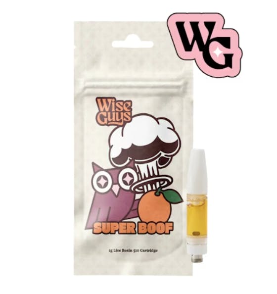 Product: Wise Guys | Live Resin Vape Cart - 1g - Superboof