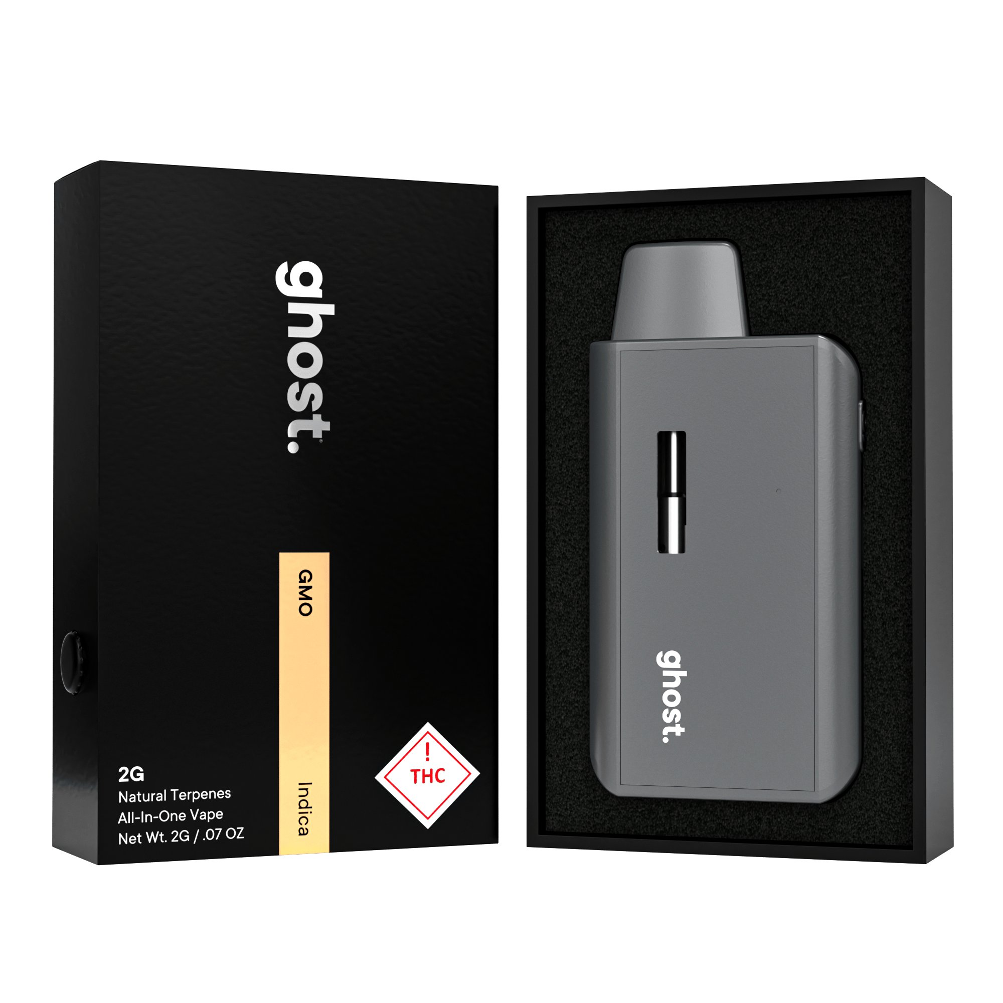 ghost thc vape disposable GMO 2g (I) Precision Heating voopoo drag x auto Flavor:Spearmint Splash