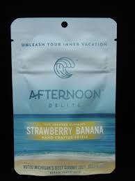 Afternoon Delite - 200MG Gummies - Strawberry Banana