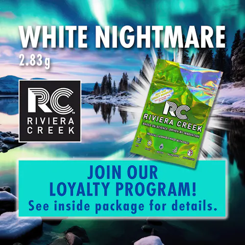 Riviera Creek | White Nightmare 2.83g | Hybrid-active