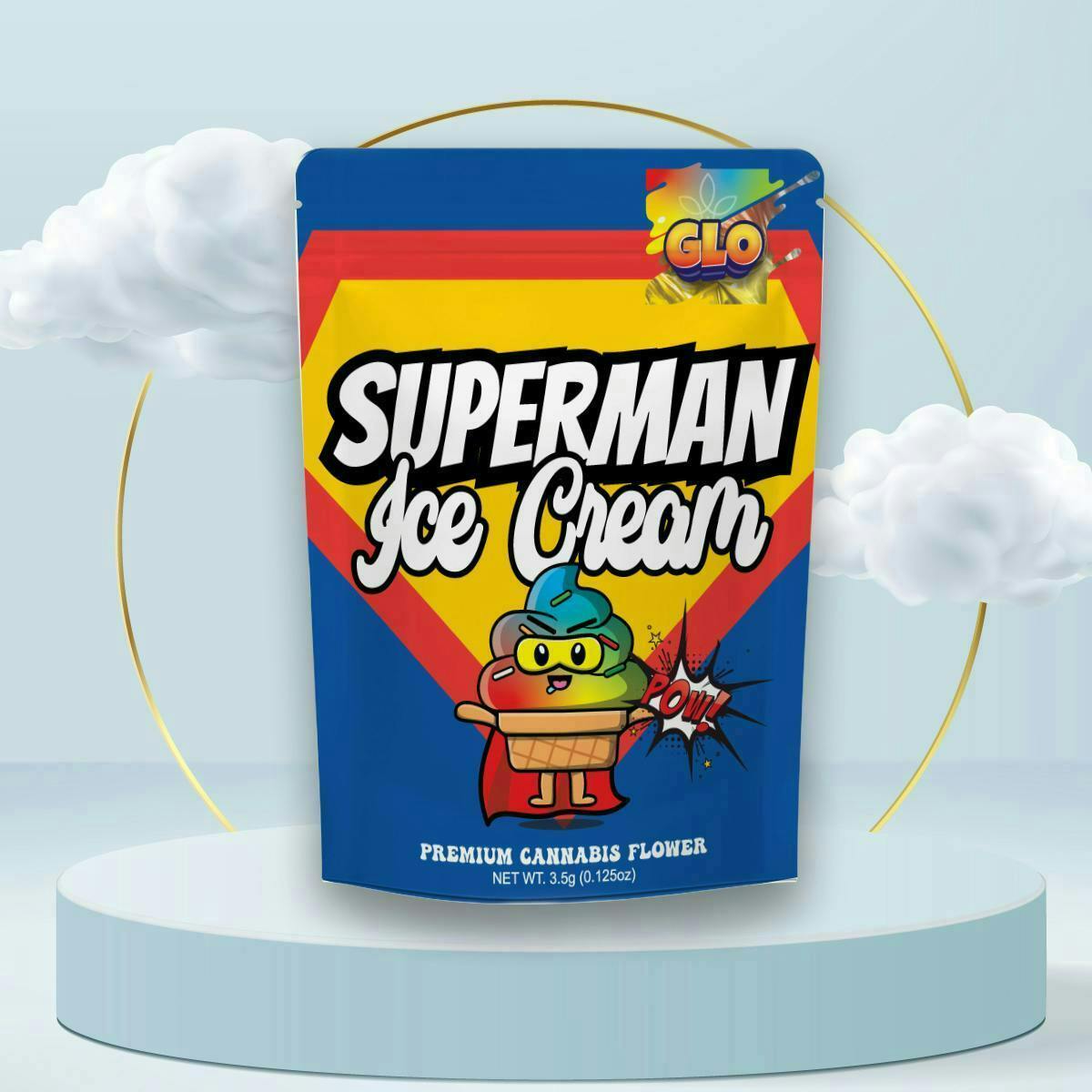 Glo Farm - 3.5g Prepack - Superman Ice Cream