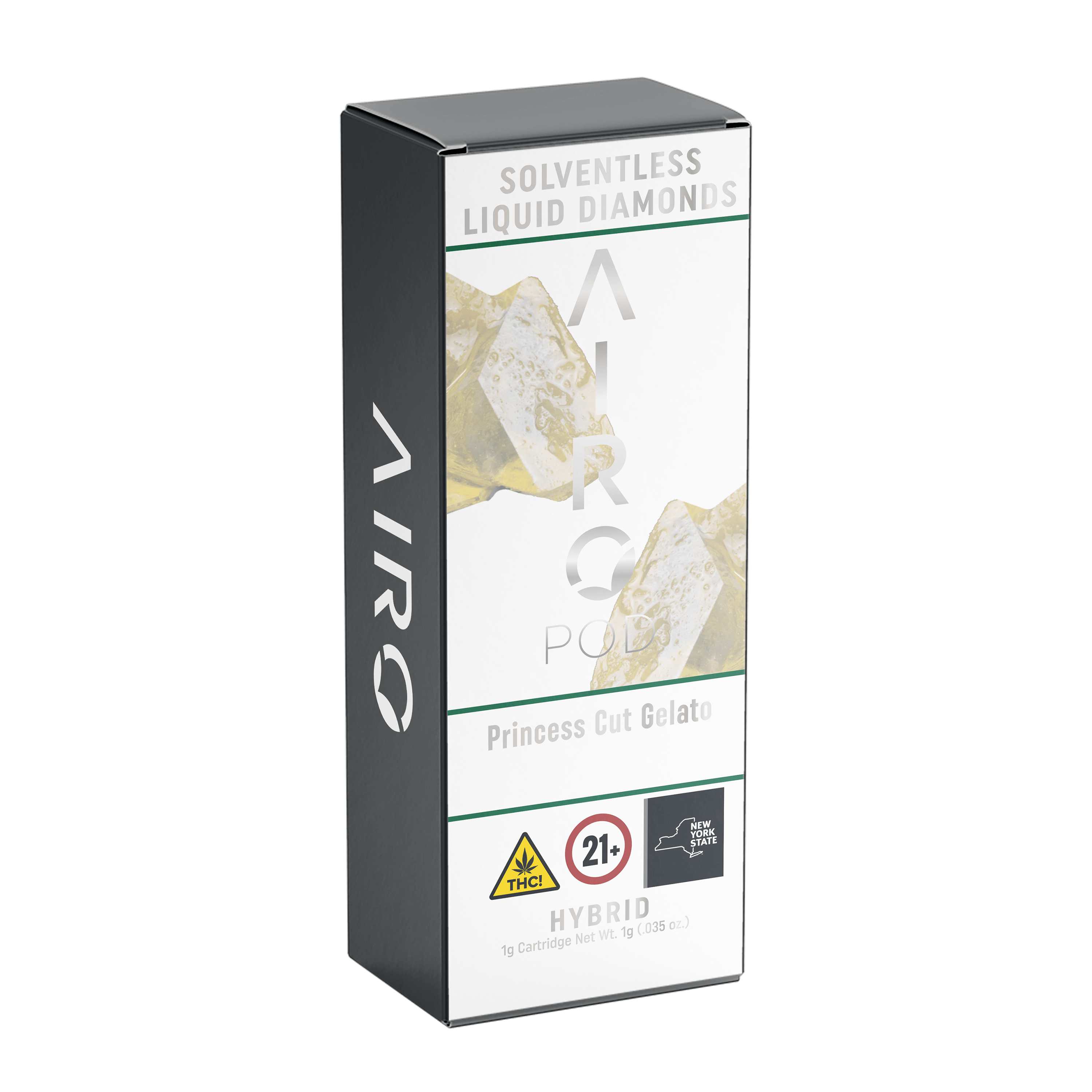 Airo - Princess Cut Gelato Solventless Cartridge by Airo