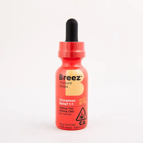 Breez Tincture Cinnamon CBD