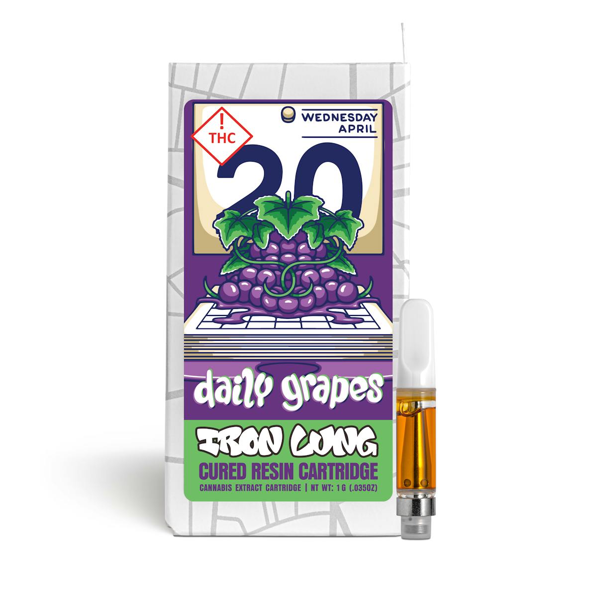 Photo of Daily Grapes Cured Resin Cart