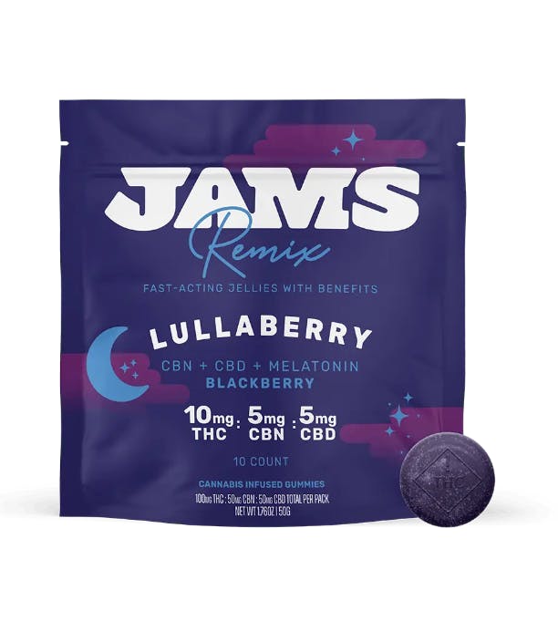 Edibles | Jams | Lullaberry Blackberry | 10pk | 100mg