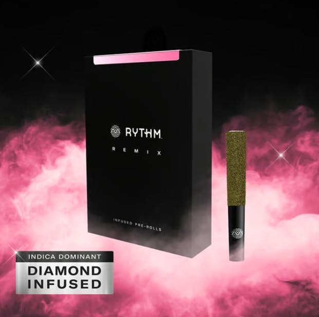 Shop RYTHM Durban Poison Liquid Diamonds Disposable Vape Pen 1g