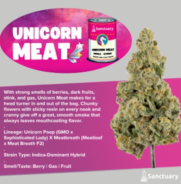 Unicorn Meat | 1g | Flower | Sanctuary
