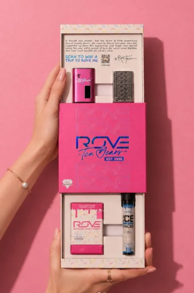 Rove Bundle 10-Year Birthday Box (hybrid, live resin)