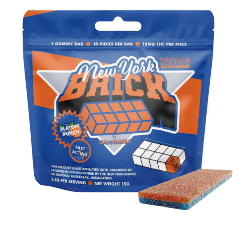 Noise THC 激レア 7inch Playoff Punch - THC Gummie Brick (100mg) - Planet Nugg