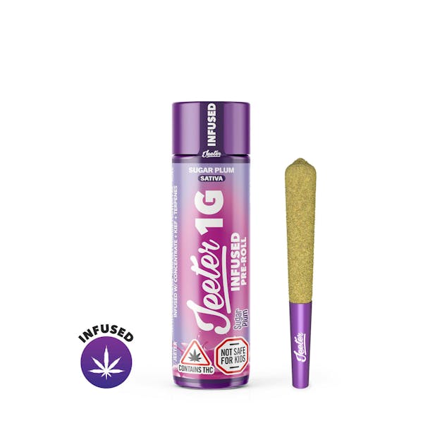 Sugar Plum (S) - 1g Infused Pre-Roll - Jeeter