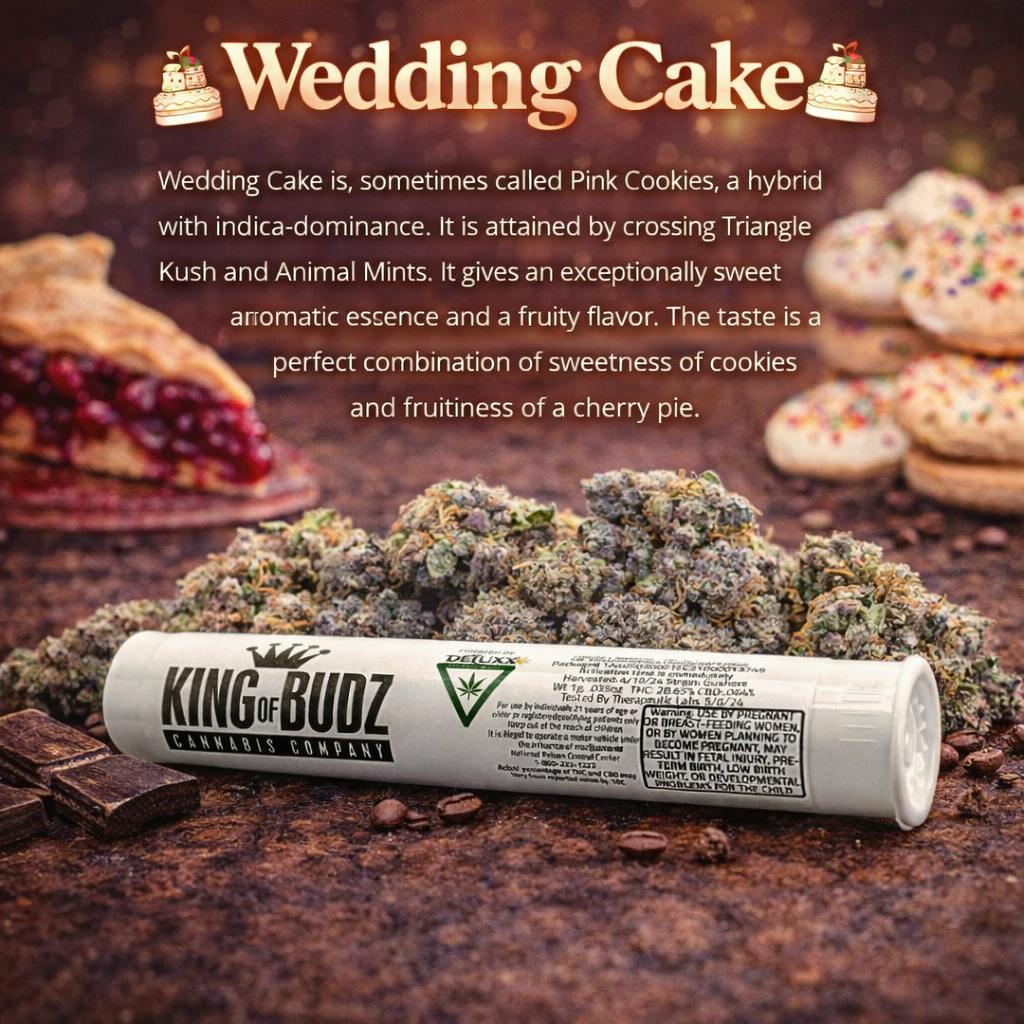 KOB - 1g Preroll - Wedding Cake